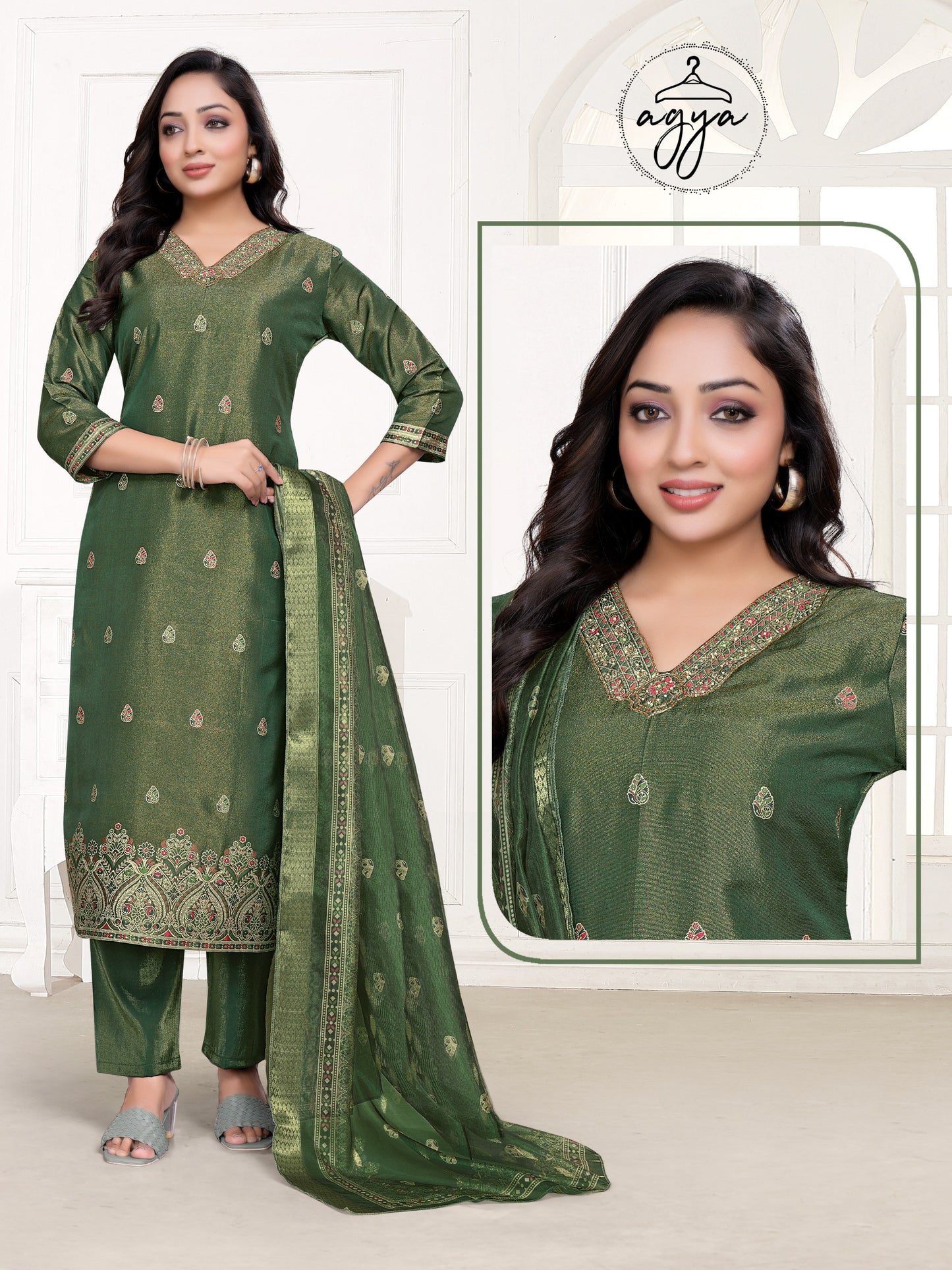 AGYA Mystic Radiance Kurti Set
